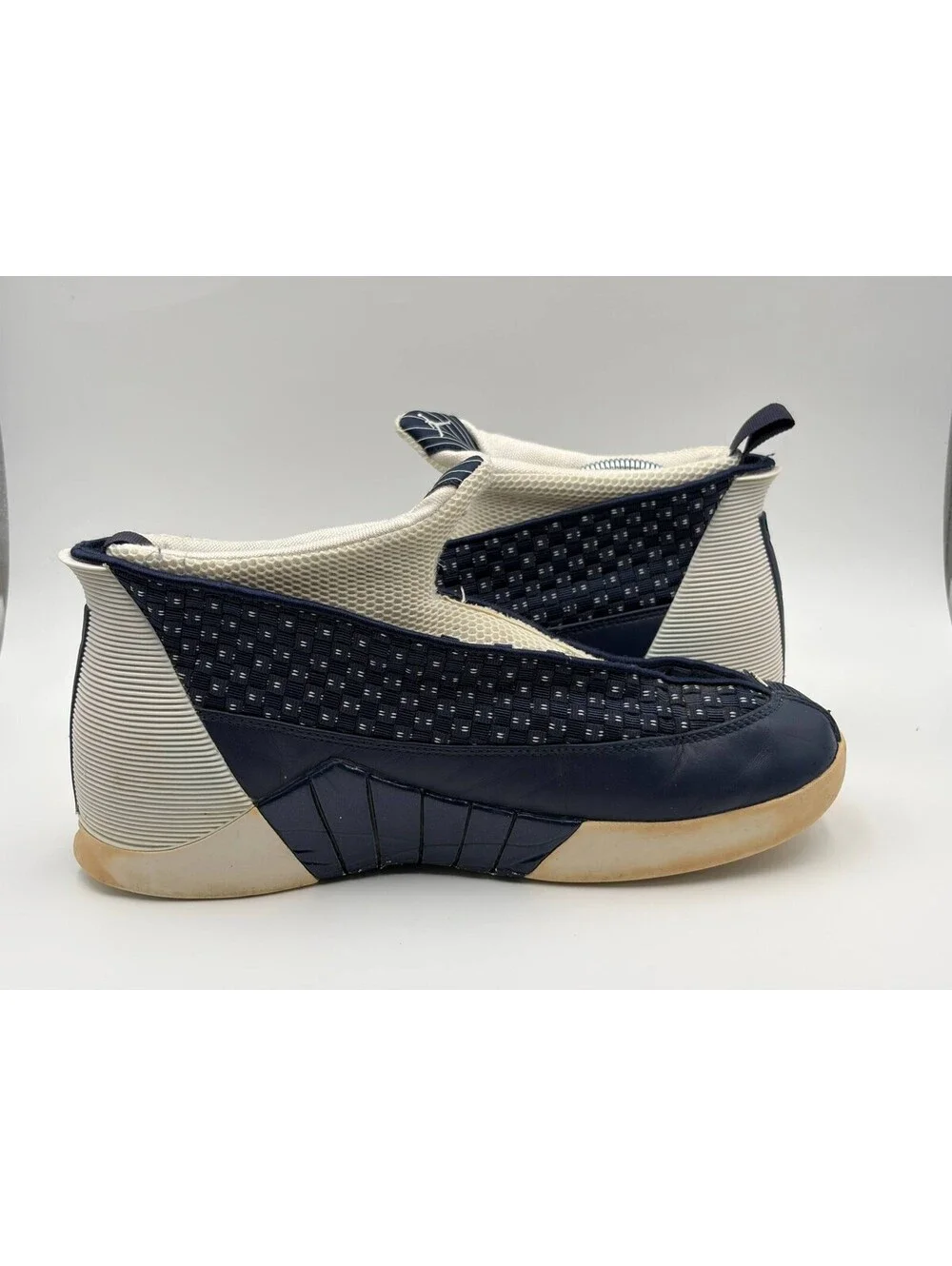 Air Jordan 15 Retro Obsidian Men’s 9.5 Navy White 881429-400 2017 Sneakers